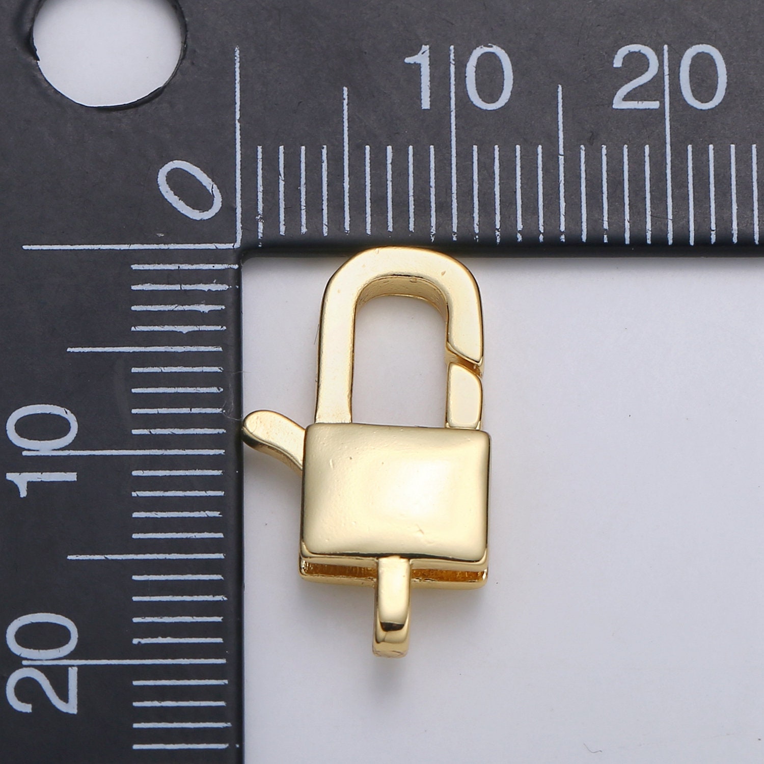 1pc Wholesale Lobster Clasp 24k Gold Square Lobster Claw for Etsy