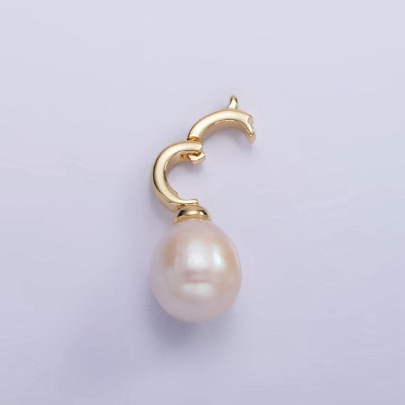Perles D'eau Douce En Forme De Larme - 20 Pièces, 5 Tailles, Blanc, Pour Fabrication De Bijoux (boucles, Colliers)