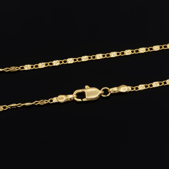 1pc Ready to Use 24K Gold Unique Necklace Chain, Layering