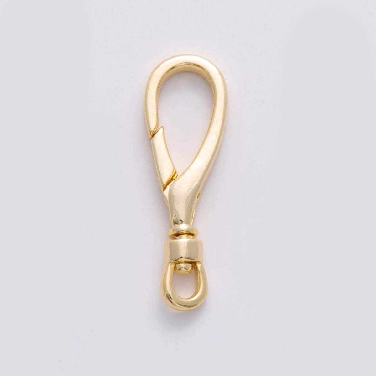 18k gold filled lobster triggerless clasps, 3m1mx10mm push gate clasps in gold silver color swivel clasp Z-1161