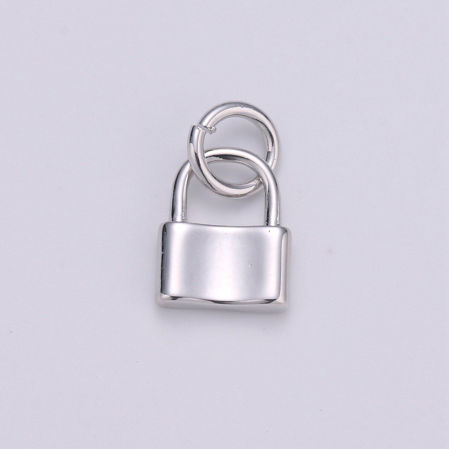 Mini Lock Charm 7x10mm Mini Lock Charm in 24k Gold Filled Lock Charm for Earring ...