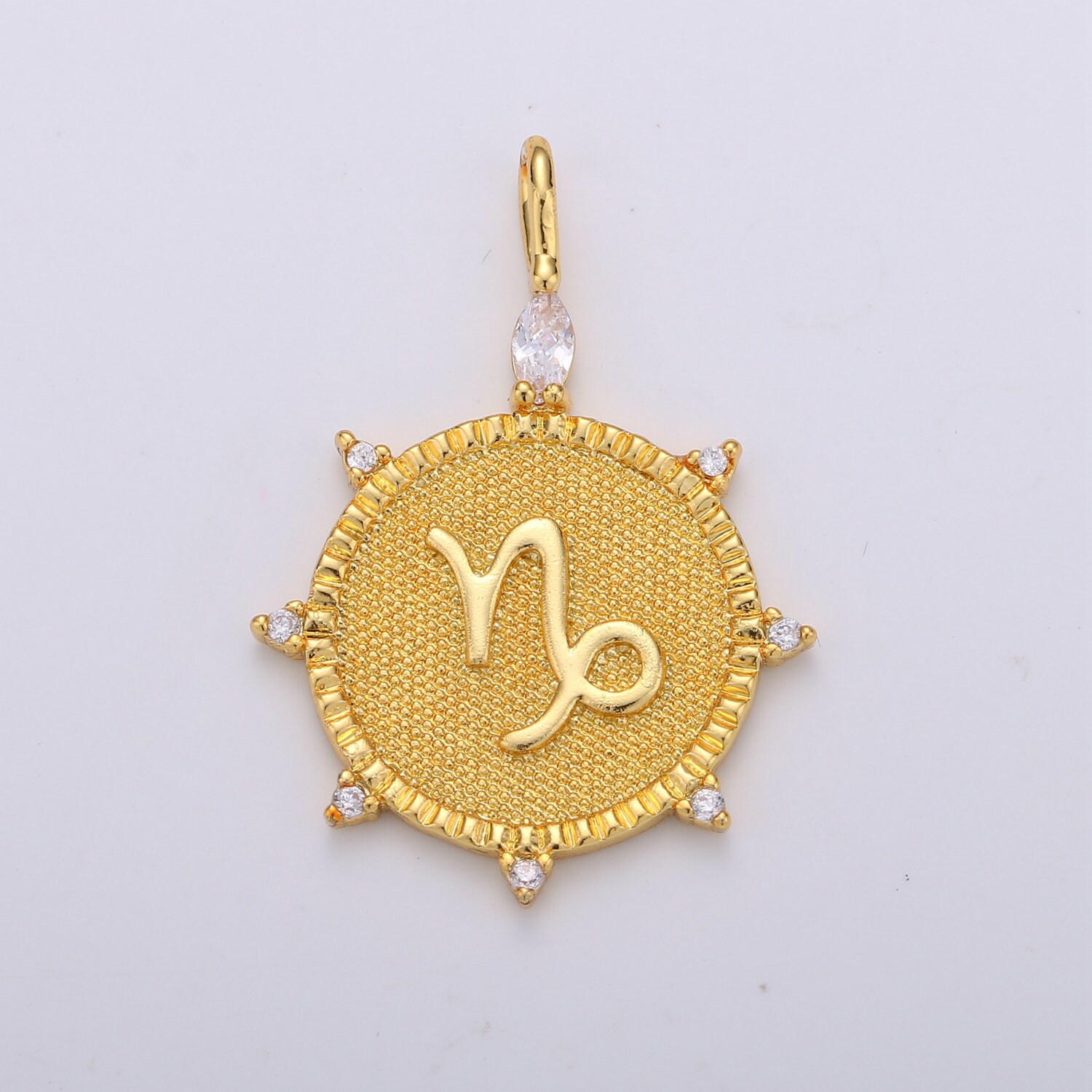 Gold Zodiac Charms Astrology Charms Zodiac Necklace Charms Etsy UK