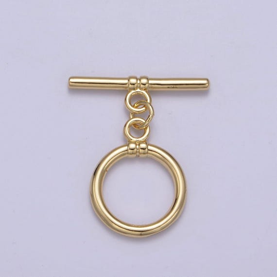 1 Pc Gold Filled Toggle Clasp | 25.0mm X 23.6mm, 28mm X 24.1mm