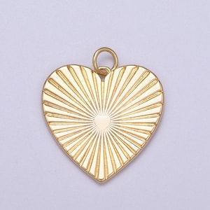 Gold gefüllte Herz Charme Halskette klar CZ Sunburst Gold Anhänger, zierliche Herz Liebe Valentinstag Geschenk Halskette Versorgung n-271