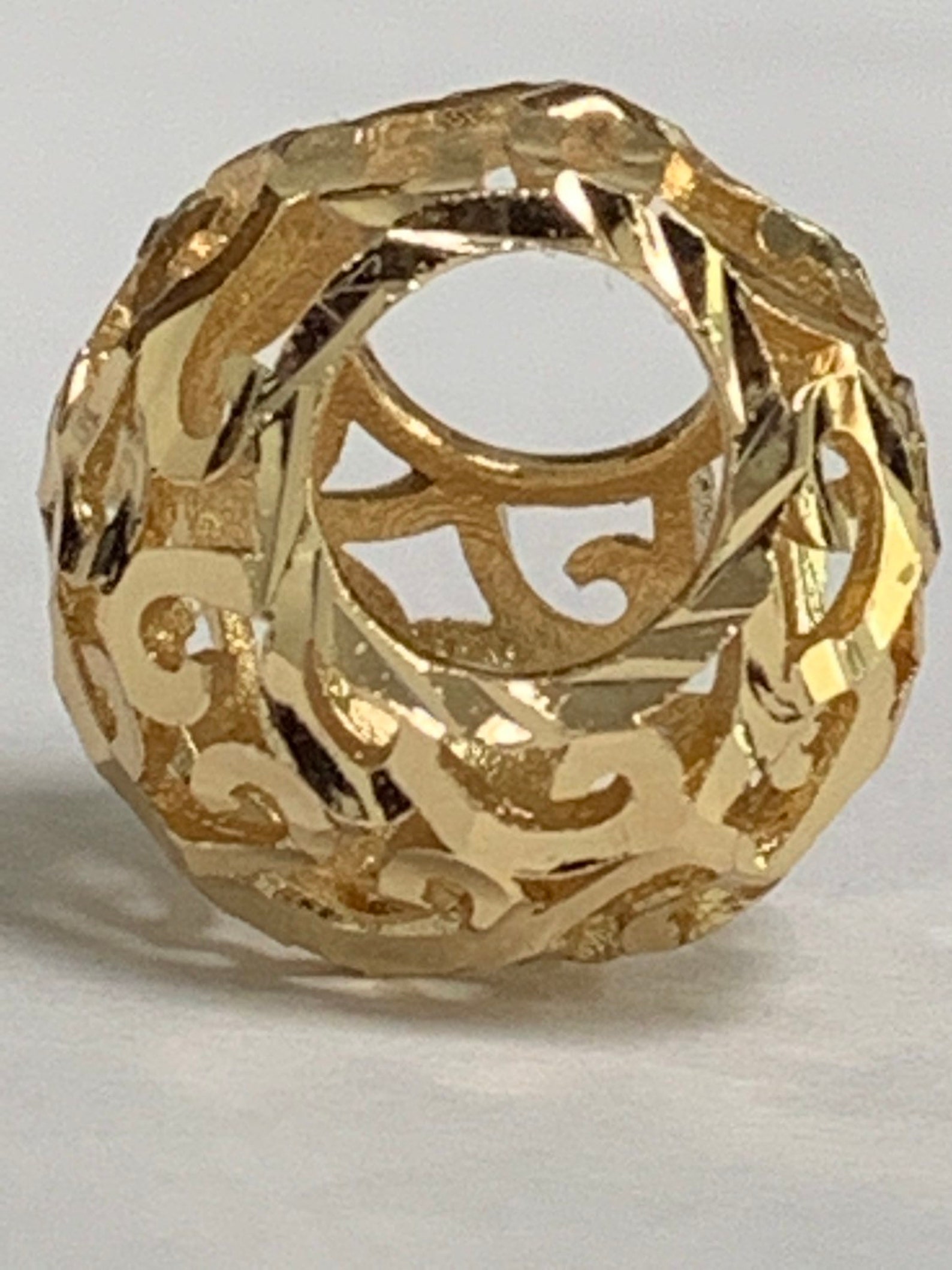 1pc 14K Gold Filigree Beads Spacer Beads for DIY Jewelry - Etsy