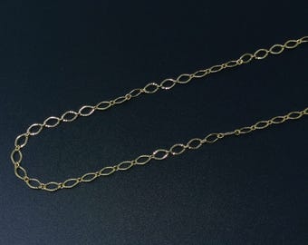 22k gold plated shiny rhombus rollo chain by yard, gold bold fancy chain, wholesale bulk roll chain for jewelry making, width 4.9mm, 390