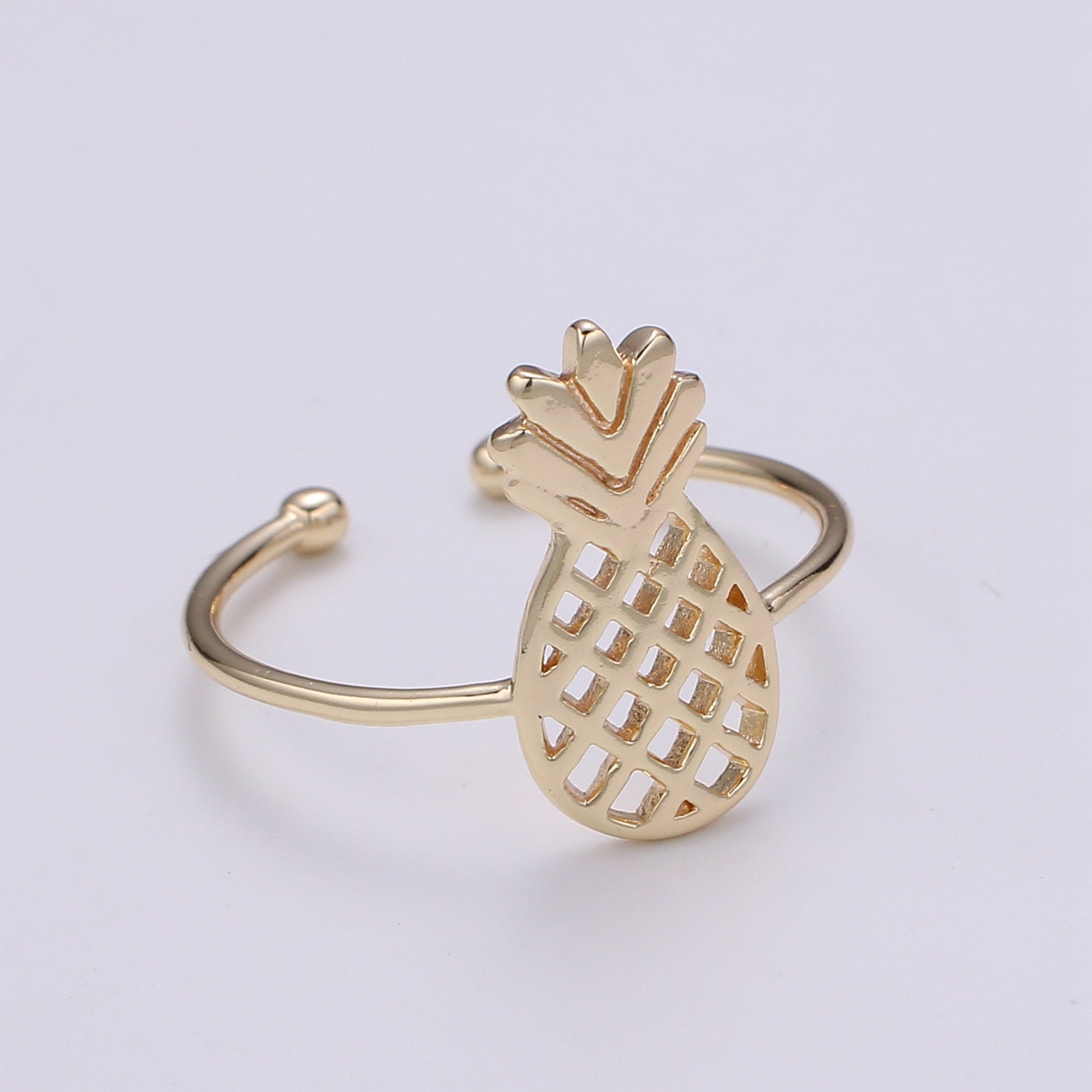 Gold pineapple best sale ring