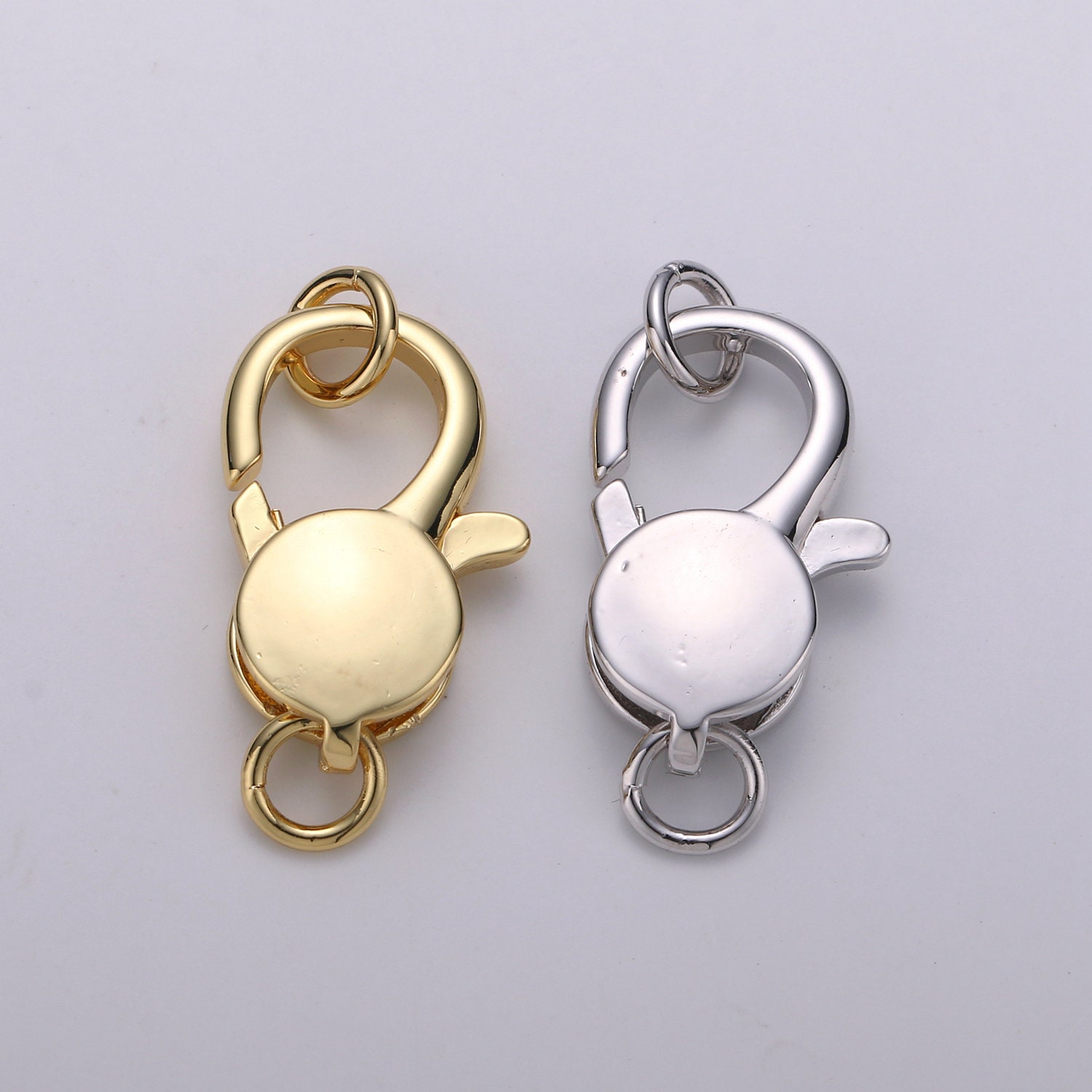 1pc Wholesale Lobster Clasp 14k Gold Lobster Claw With Jump Ring