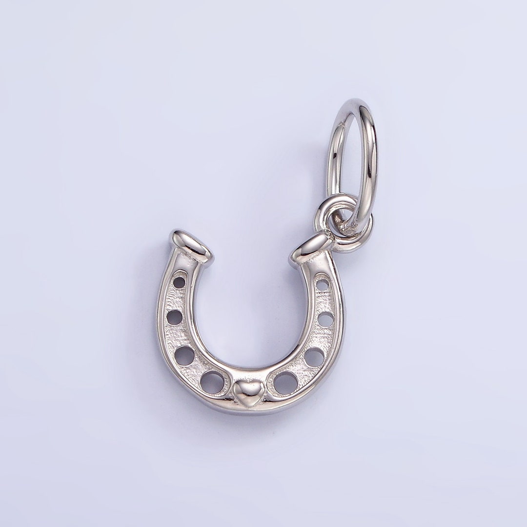 mini-sterling-silver-horseshoe-charm-lucky-horseshoe-pendant-sl-478-etsy