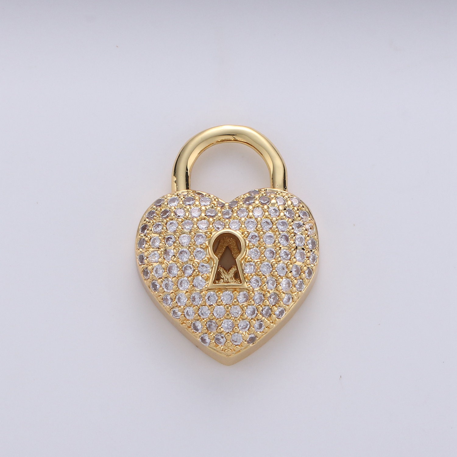 Louis Vuitton Diamond Paved Lockit Pendentiff Necklace - PreLoved Treasures