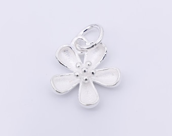 Mini S925 sterling silver Daisy flower Charm Floral pendant | SL-686