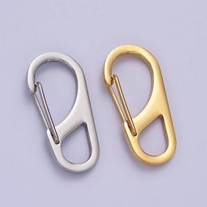 Gold Spring Round Oval O Ring Gate Jewelry Charm Snap Hook,metal