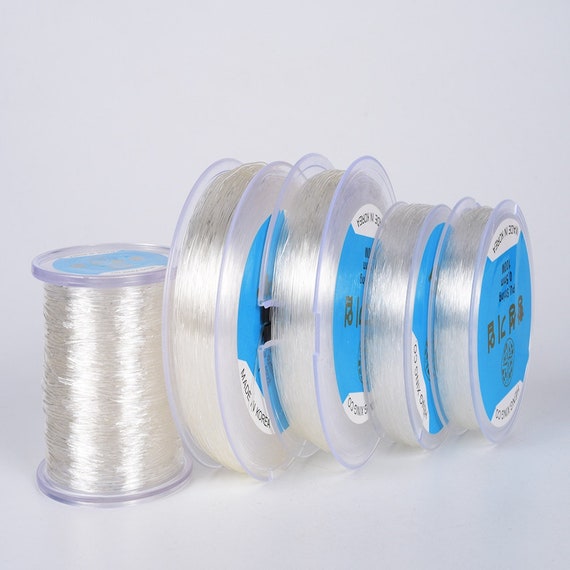 100M Transparent Stretchy String for DIY Jewelry Making High Quality Strong  Best Stretch Cord for Bead Bracelet Made in Korea 