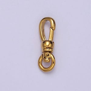24k gold filled lobster swivel clasps, 19mmx6mm clasps in gold & silver color, l-719, l-720
