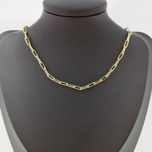 Gold Rolo Cable Chain by Yard Oval Link Chainwholesale Bulk - Etsy