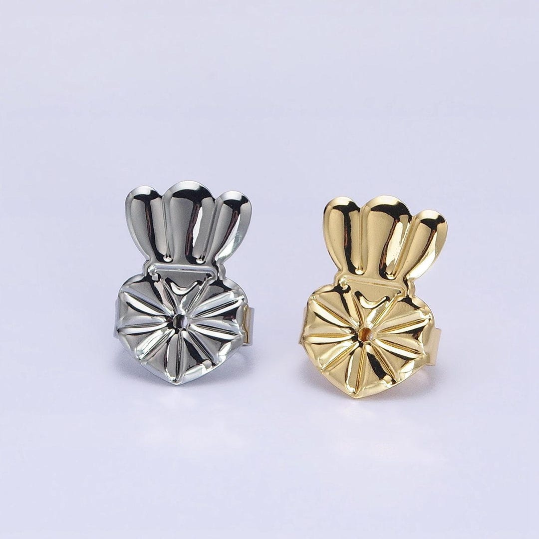 Buy Pair Gold Filled Earring Lifter Earlobe Support for Heavy