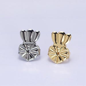1 pair gold filled earring lifter earlobe support for heavy earring adjustable hypoallergenic earring back lifter for earring component z336