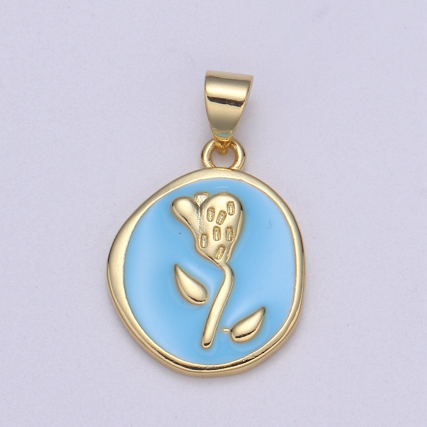 Green Orange Pendant Gold Charms Blue PD-2191 Dainty Skyblue 1pc Enamel Tulip in 24k Gold Round Charm Enamel Flower Charm Black Green Orange Pendant Gold Charms Blue PD-2191 Dainty Skyblue 1pc Enamel Tulip in 24k Gold Round Charm Enamel Flower Charm Black