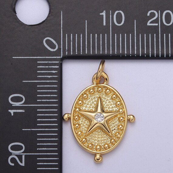 ミュージシャン Star Necklace Gold Chunky Star Necklace - Gold – Work Piece