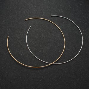 Gold Kragen Halskette Silber Choker Halskette Minimalist Schmuck Dünndraht Layer Halskette verstellbar wa-2620