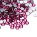 140 Pcs Crystal Fuchsia Rhinestone Hot Pink Flat Back Crystal ...