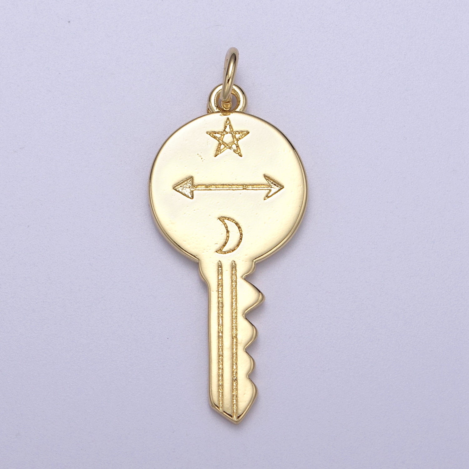 14K Gold Filled Celestial Key Key 