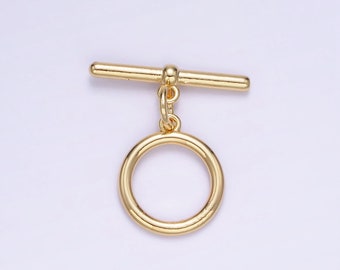 14K Gold Filled 24mm Minimalist OT Toggle Clasps Closure Findings | Z-715