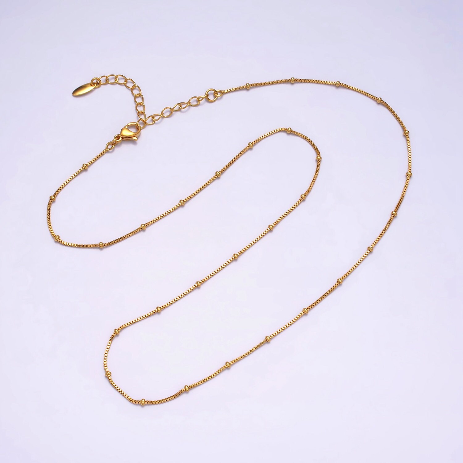 Gold Filled Chain Extender For Necklace Bracelet Supply Component