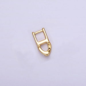 14K Gold Filled Snap Lock Minimalist Jewelry Closure Findings Supply ...