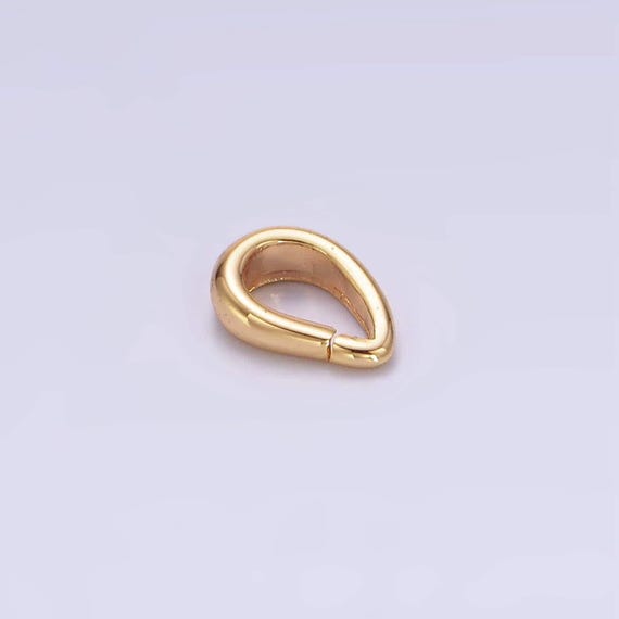 Bélière En Or 18 Carats Pour Pendentif - Réf. 480, Taille 1/3/8, Occasion