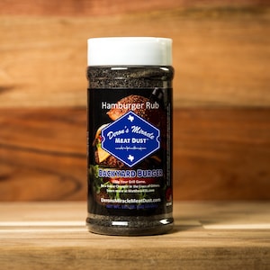 Backyard Burger and Steak Rub