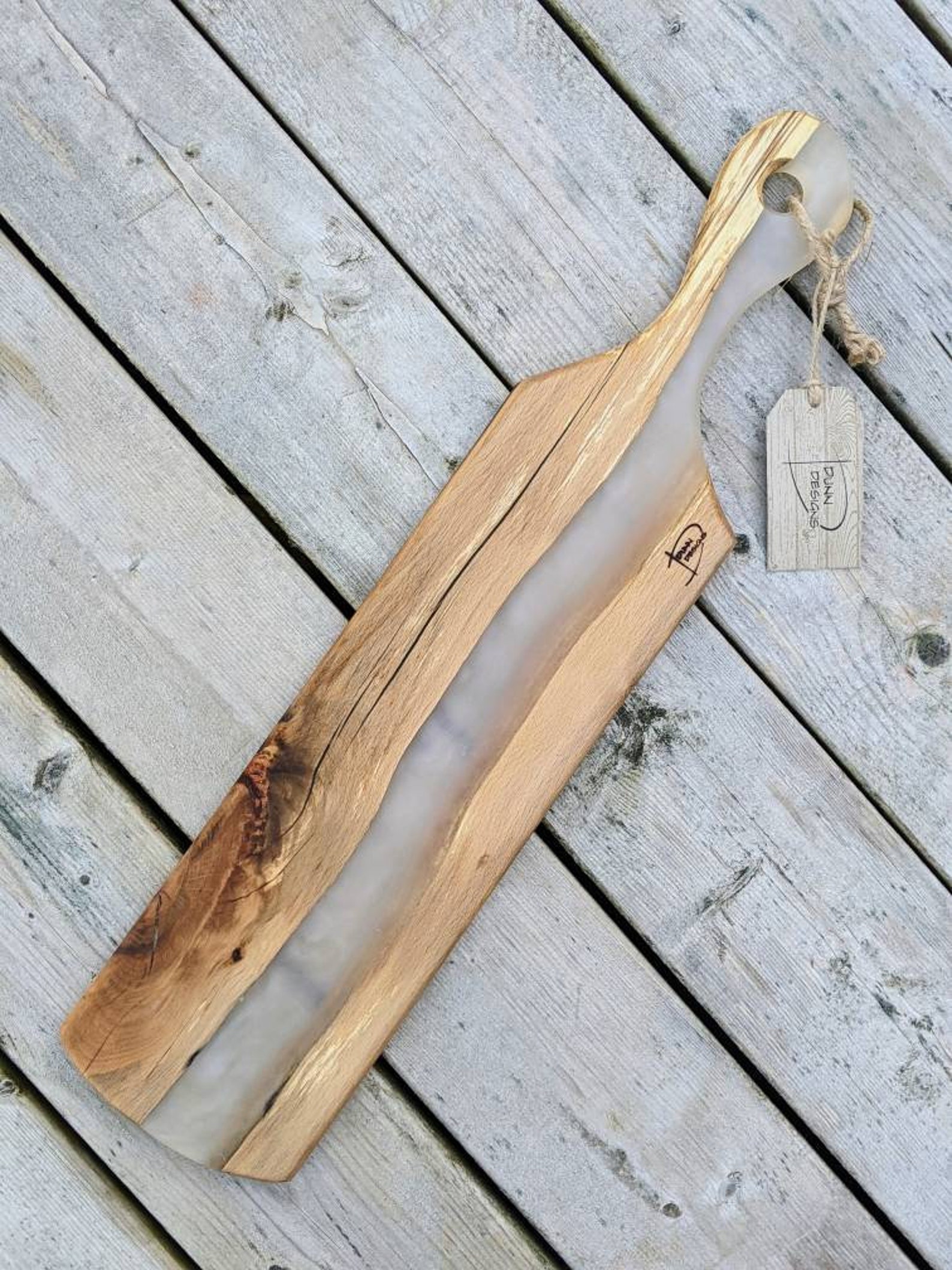 Wood with epoxy charcuterie board Etsy