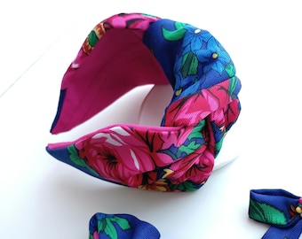 Women's headband Adult Knotted handmade hair band Hair accessory High-quality Women's Hair Gift  Twisted Alice band headpiece Gift for her