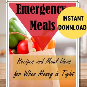 Budget Meals Recipe Book PDF; Printable Budget Recipe Book; 36 Money Saving Recipes