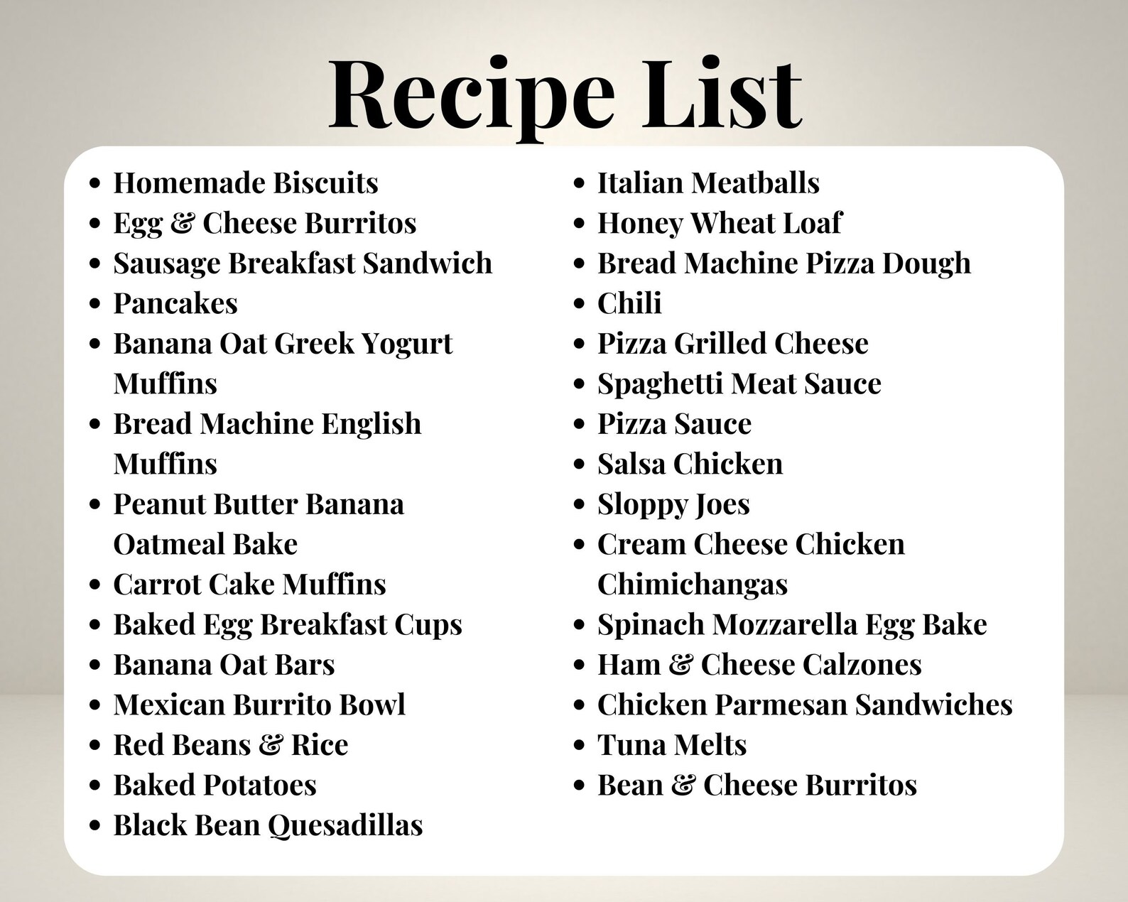 Money Recipe Budget Meals Recipe Book PDF; Printable Budget Recipe Book; 36 Money ...