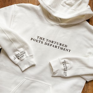 TTPD Sweatshirt | The Tortured Poets Department Shirt | Hoodie | Crewneck | Taylor Gift Ideas | TS | Swiftie | Puffy Lettering | Graphic Tee