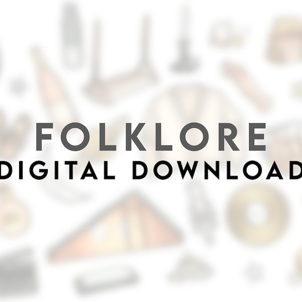 FOLKLORE - Digital Download | Eras Tour Artwork | Unofficial Taylor Swift Inspired Art | PNG | PDF | Eras Tour Outfit | Accessories