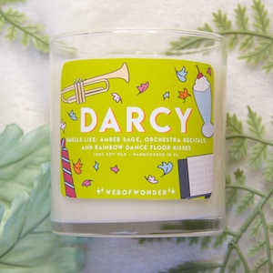 Darcy | Heartstopper Inspired | 100% Soy Wax Candle | Darcy Olsson |