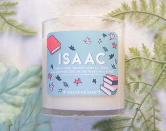 Isaac | Heartstopper Inspired | 100% Soy Wax Candle | Isaac Henderson