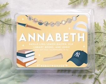 Annabeth Chase | Character Inspired | 100% Soy Wax Melts | Percy Jackson | PJO | Gift Ideas | Bookish Wax Melts