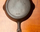 Nice Unmarked Griswold quot Iron Mountain quot No. 5 Skillet With Heat Ring P N 1030