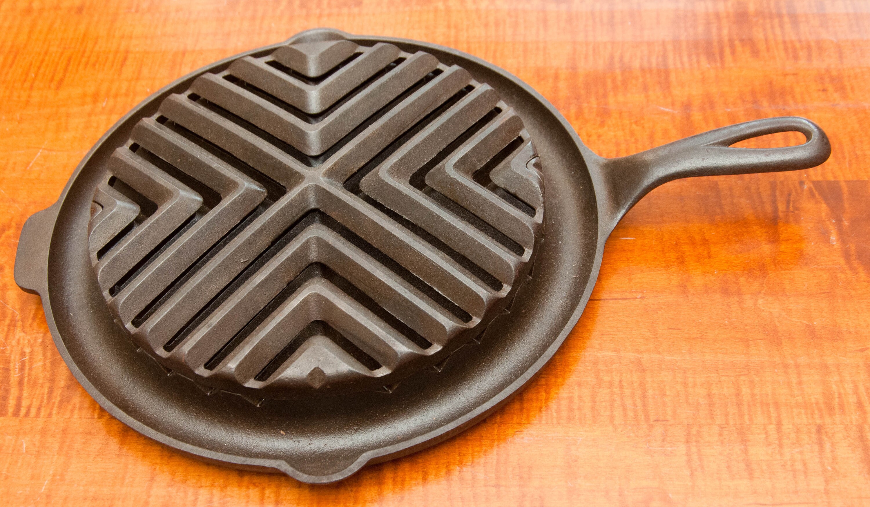 Rare Griswold Cast Iron Double Broiler P/n 875 Bottom & 876 Etsy