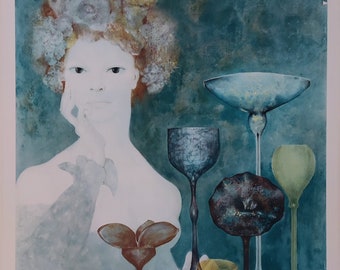 Leonor Fini Original Art Exhibition Poster - 19.7