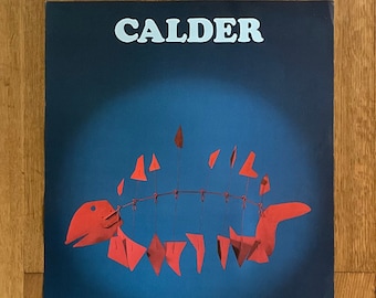 Alexander Calder Original Art Poster - 19.5