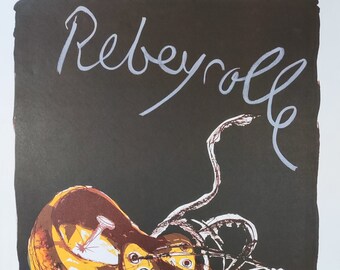 Paul Rebeyrolle, Composition, Derrière Le Miroir, Limited Edition