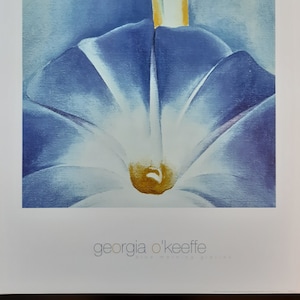 Georgia O'Keeffe original art poster