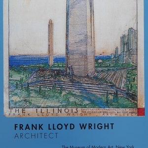 Frank Lloyd Wright Original Architecture Poster - Etsy