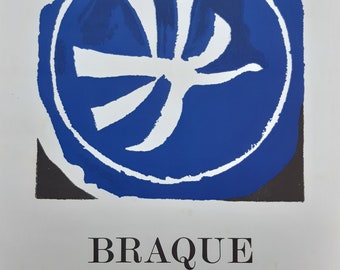 Georges Braque original art poster