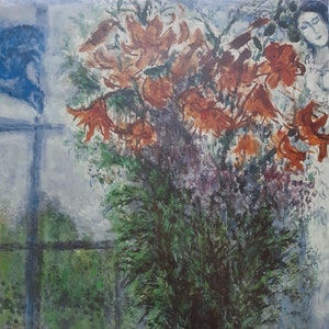 Marc Chagall original art poster