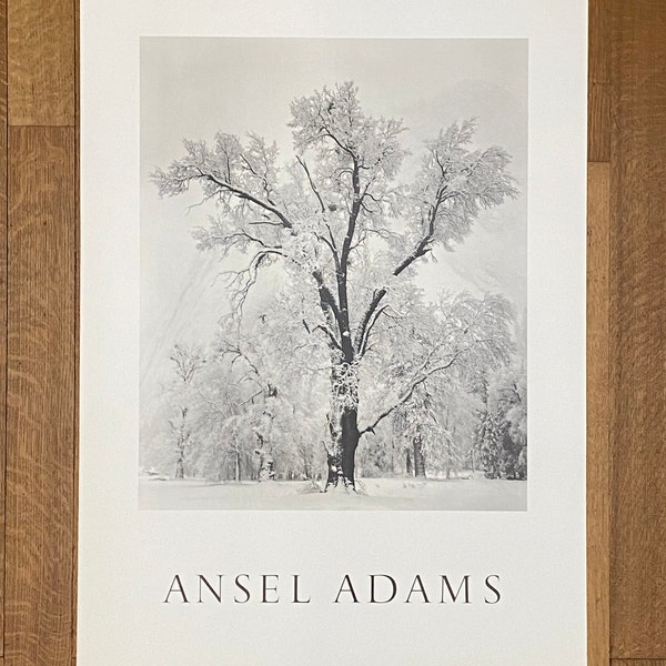 Ansel Adams original photography poster
